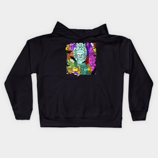 Machine gunkelly - Wpap Vintage Kids Hoodie